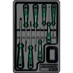 8 Pieces Trafix Screwdriver With Handle Module